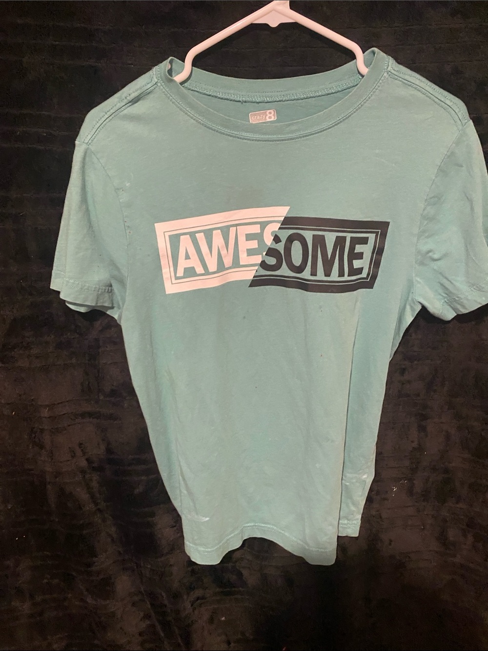 Crazy 8 Mint Green Crewneck Tee